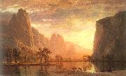 Bierstadt, Albert Valley of the Yosemite USA oil painting artist